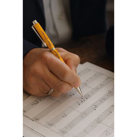 Elegant Boxed Ballpoint Pen Inspired message Follow your Dreams Black Ink - Picture 3 of 4